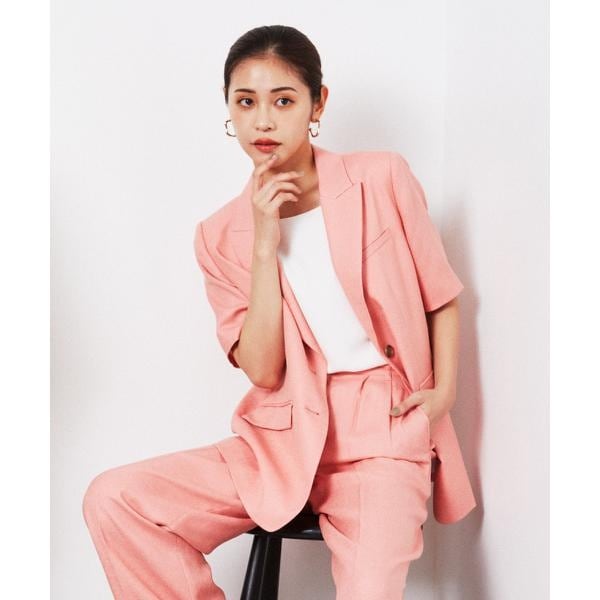 ピンキー＆ダイアン（PINKY&DIANNE）/◆ハーフスリーブテーラードジャケット