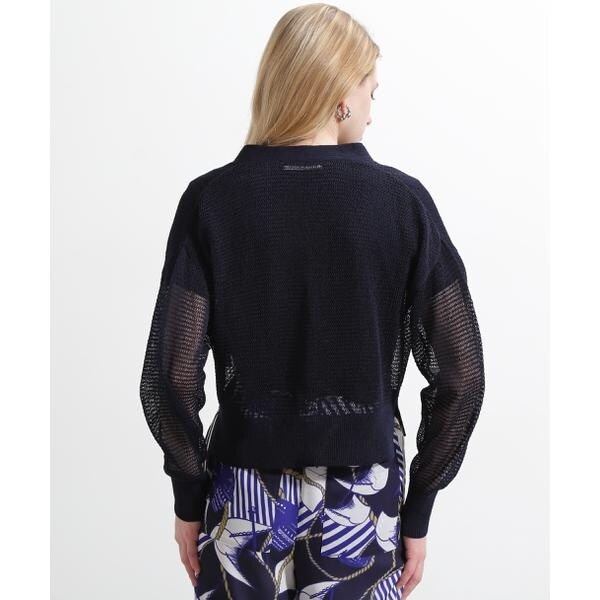 ピンキー＆ダイアン（PINKY&DIANNE）/◇コットンGIMAメッシュカーディガン