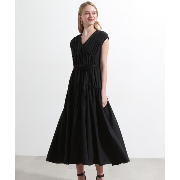 ピンキー＆ダイアン（PINKY&DIANNE）/◆シャーリングフレアワンピース