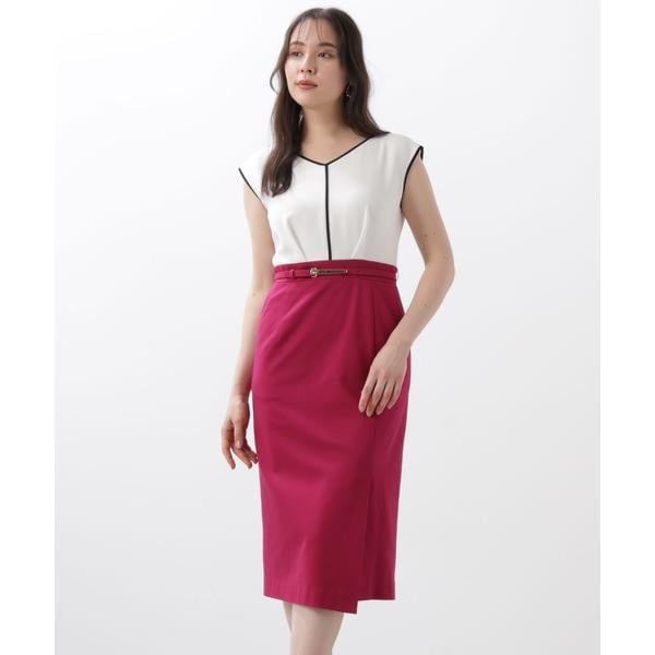 ピンキー＆ダイアン（PINKY&DIANNE）/◆バイカラーコンビワンピース