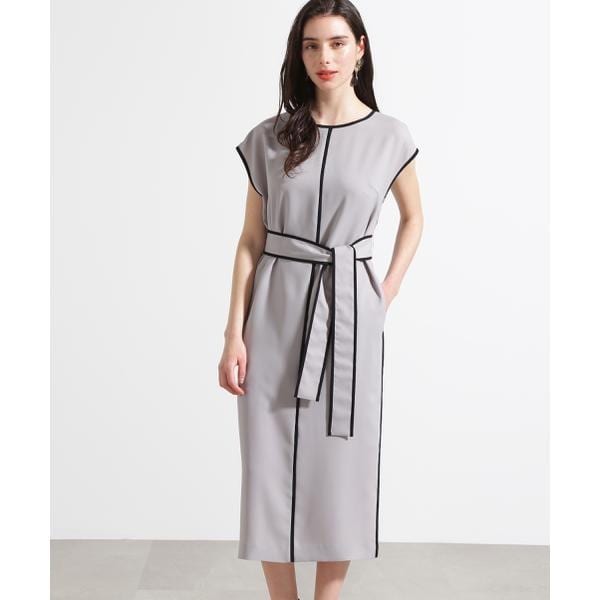 ピンキー＆ダイアン（PINKY&DIANNE）/◆ベルト付きバイカラーワンピース