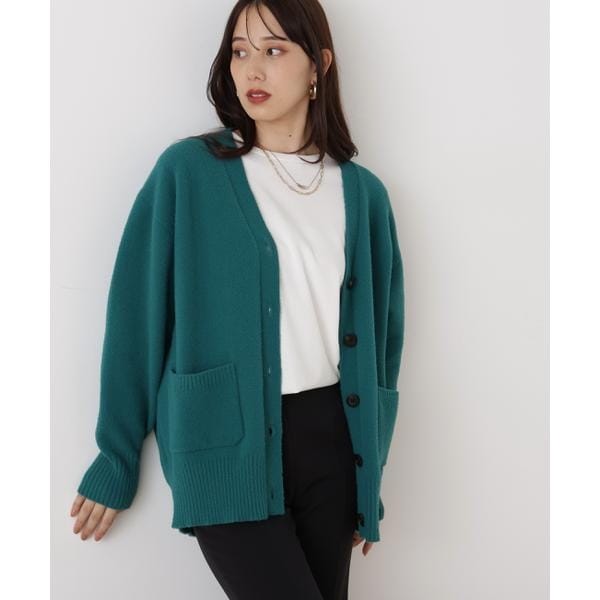 ピンキー＆ダイアン（PINKY&DIANNE）/◆［WEB限定色 ピンク］フェザーヤーンオーバーカーディガン