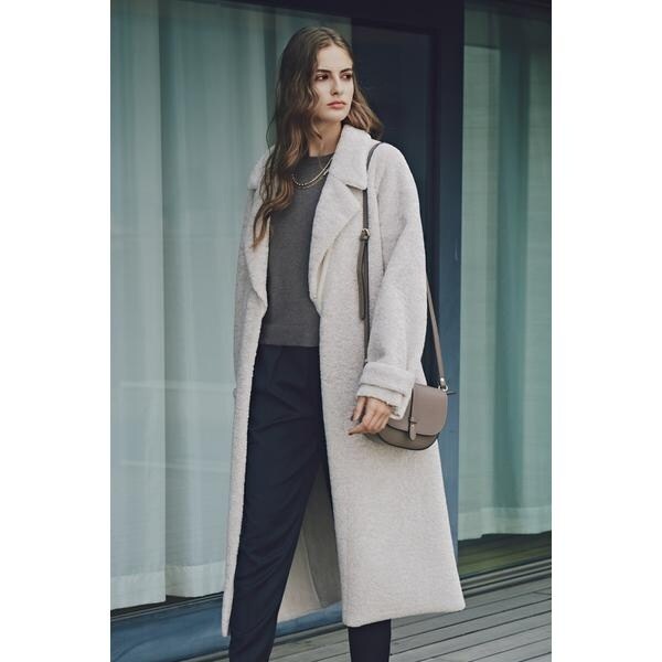 ピンキー＆ダイアン（PINKY&DIANNE）/ショートボアロングコートの通販