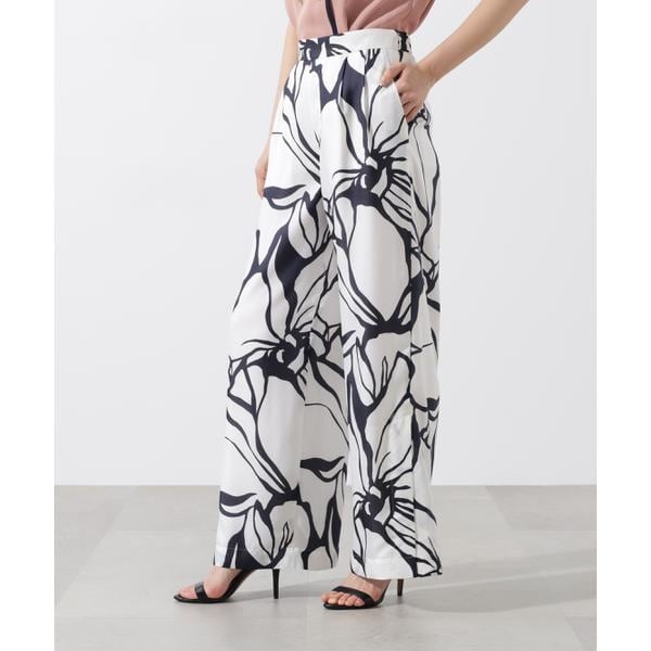 ピンキー＆ダイアン（PINKY&DIANNE）/アートフラワープリントパンツ