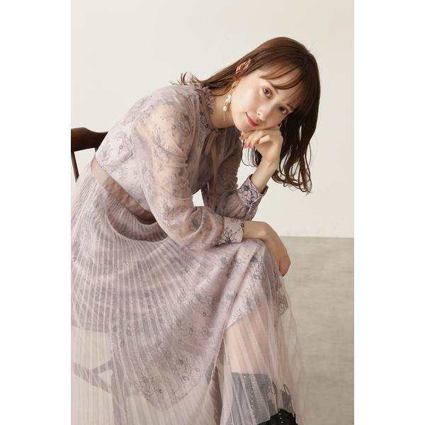 ジル スチュアート（JILL STUART）/《Endy ROBE》アナスタシアレース