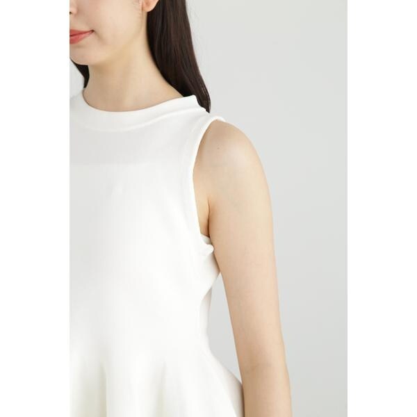 ジル スチュアート（JILL STUART）/ガーター編ノースリーブ