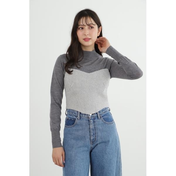 ジル スチュアート（JILL STUART）/◆ループヤーンウールビスチェの通販は