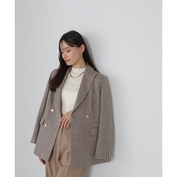 ナチュラルビューティーベーシック（NATURAL BEAUTY BASIC）/ダブルブレストボクシージャケット23AW