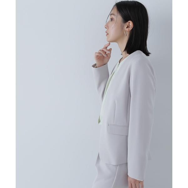ナチュラルビューティーベーシック　ストレッチノーカラージャケット　他4点 ナチュラルビューティーベーシック（NATURAL BEAUTY BASIC