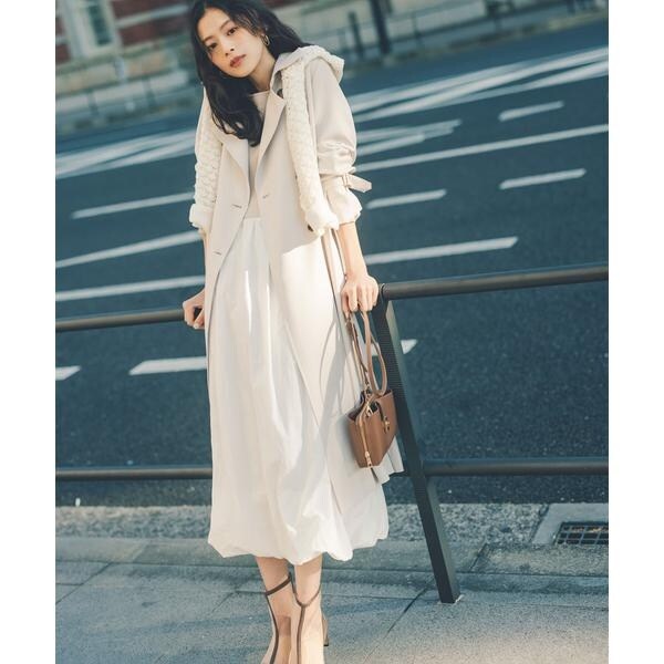 関税送料込★PATOU ワンショルダーバブルミニドレス an/アン】ワンショルダー アシンメトリー チョーカー風 シンプル