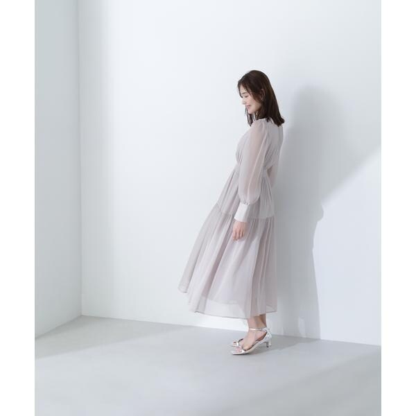美品】フォクシー プリーツ フレア ワンピース ピンタック 美品】フォクシー プリーツ フレア ワンピース ピンタック