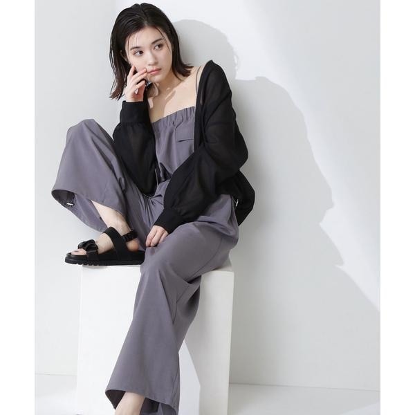 MiuMiu ロゴ コットンジャージー ミディドレス シンプル 洗練 MiuMiu ロゴ コットンジャージー ミディドレス シンプル 洗練
