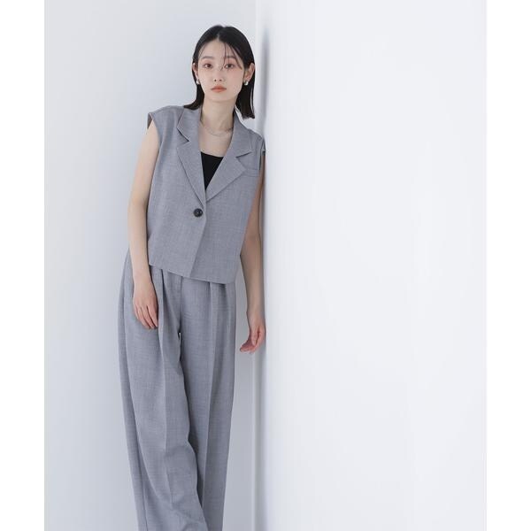 現行品　ナチュラルビューティーベーシック　クラッシーセットアップ クラッシー SETUP テーパードパンツ | ナチュラルビューティー