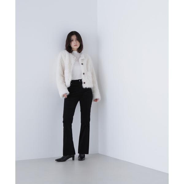 ナチュラルビューティーベーシック（NATURAL BEAUTY BASIC）/カーリーフェイクファージャケット_8
