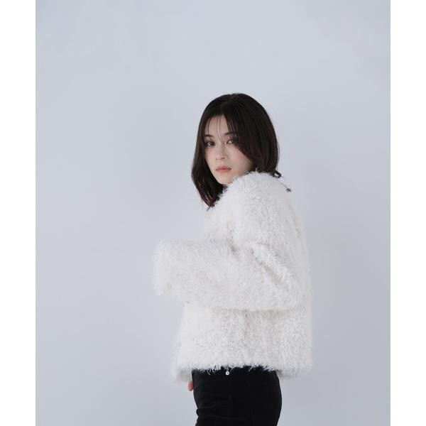 ナチュラルビューティーベーシック（NATURAL BEAUTY BASIC）/カーリーフェイクファージャケット_9