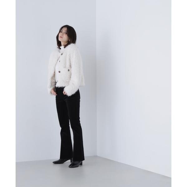 ナチュラルビューティーベーシック（NATURAL BEAUTY BASIC）/カーリーフェイクファージャケット_12