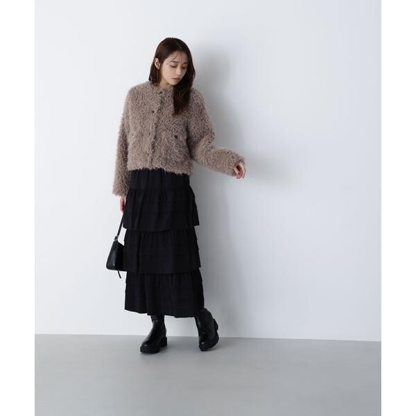 ナチュラルビューティーベーシック（NATURAL BEAUTY BASIC）/カーリーフェイクファージャケット_17