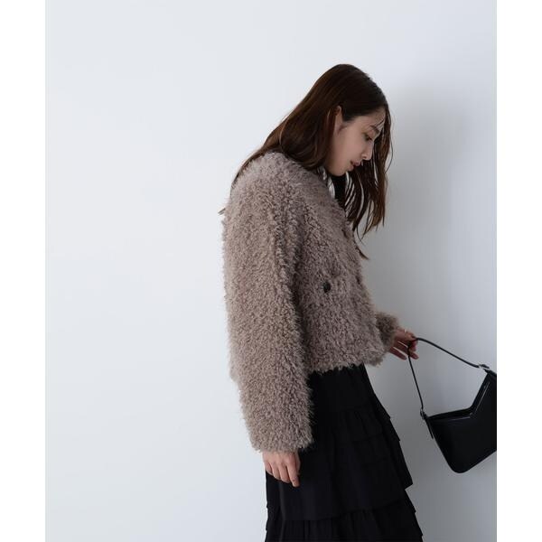 ナチュラルビューティーベーシック（NATURAL BEAUTY BASIC）/カーリーフェイクファージャケット_18