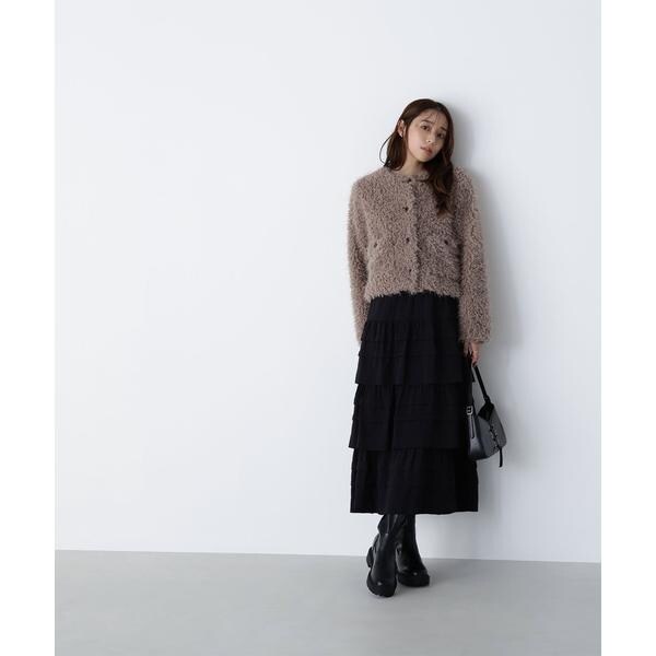 ナチュラルビューティーベーシック（NATURAL BEAUTY BASIC）/カーリーフェイクファージャケット_19