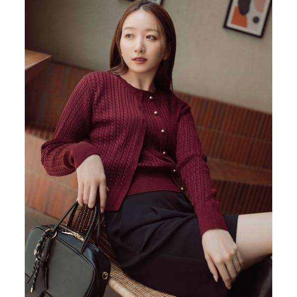 ナチュラルビューティーベーシック（NATURAL BEAUTY BASIC）/＜CLASSY． お仕事名品Award 2025＞「トップス賞」3シーズン無敵アンサン…