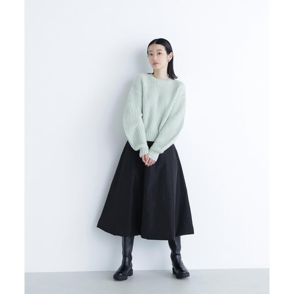 ナチュラルビューティーベーシック（NATURAL BEAUTY BASIC）/中綿フレアスカート_1