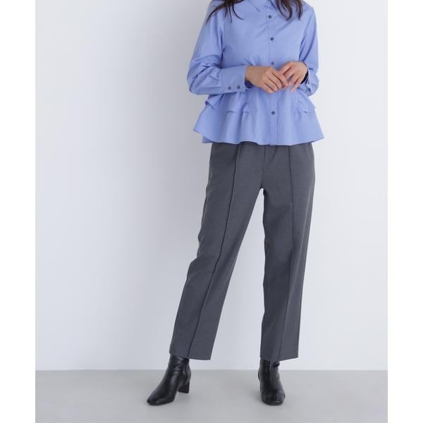 ナチュラルビューティーベーシック（NATURAL BEAUTY BASIC）/裏起毛イージーテーパードパンツ