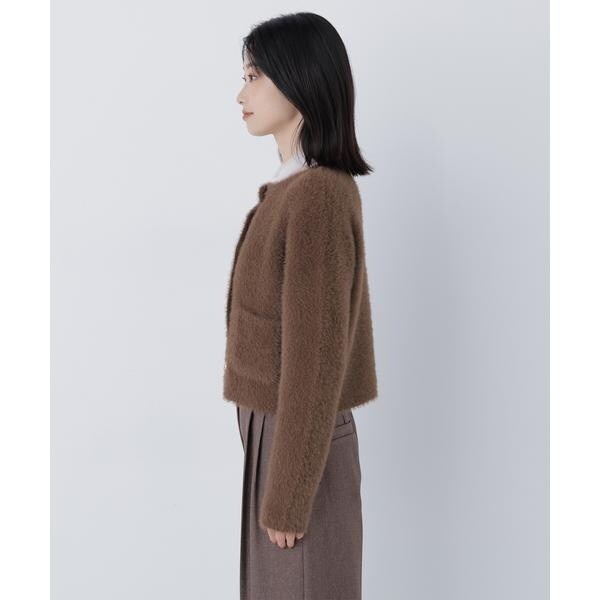 ナチュラルビューティーベーシック（NATURAL BEAUTY BASIC）/シャギーニットジャケット_19
