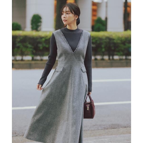 ナチュラルビューティーベーシック（NATURAL BEAUTY BASIC）/ツイーディーフリンジジャンスカ