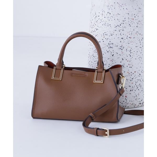 ナチュラルビューティーベーシック（NATURAL BEAUTY BASIC）/スクエアメタルトートバッグ