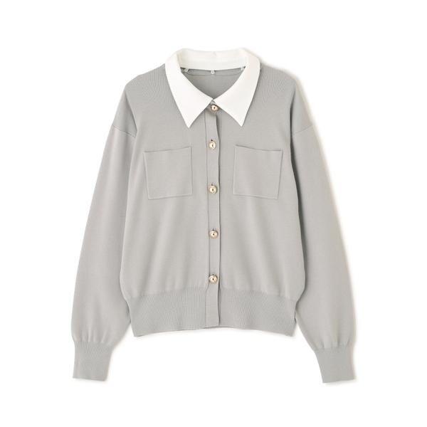 ナチュラルビューティーベーシック（NATURAL BEAUTY BASIC）/2wayカラーニットカーディガン_4