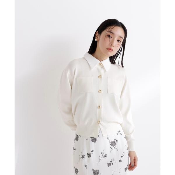 ナチュラルビューティーベーシック（NATURAL BEAUTY BASIC）/2wayカラーニットカーディガン_16