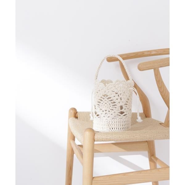 ナチュラルビューティーベーシック（NATURAL BEAUTY BASIC）/クロシェバケットバッグ