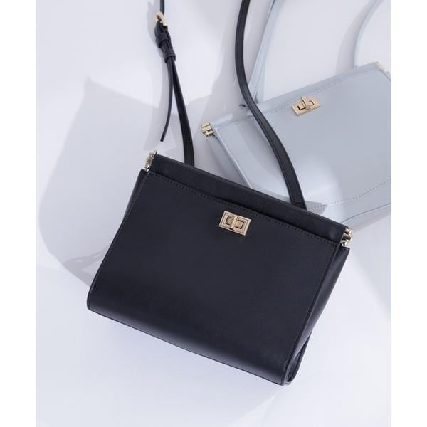 ナチュラルビューティーベーシック（NATURAL BEAUTY BASIC）/スピンロックスクエアショルダーバッグ