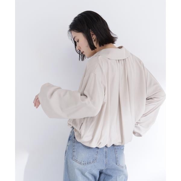 ナチュラルビューティーベーシック（NATURAL BEAUTY BASIC）/ステンカラーバルーンブルゾン