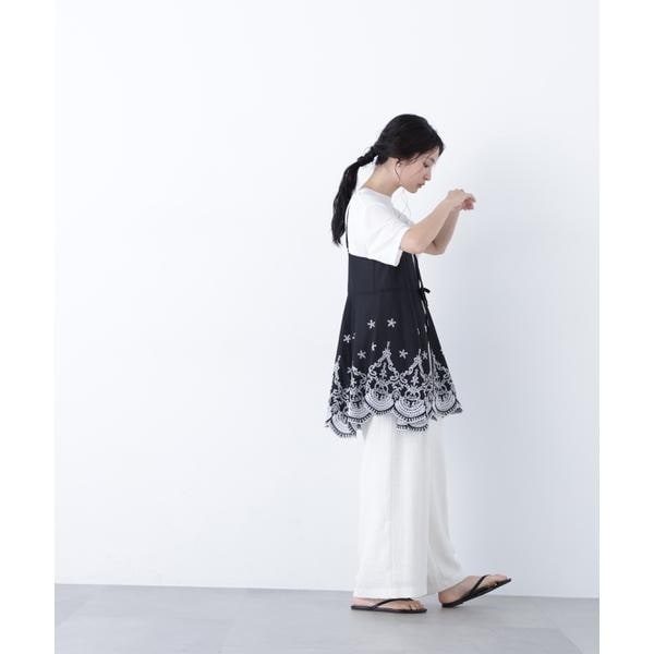 ナチュラルビューティーベーシック（NATURAL BEAUTY BASIC）/〈N．〉エンブロイダリーキャミチュニック_6