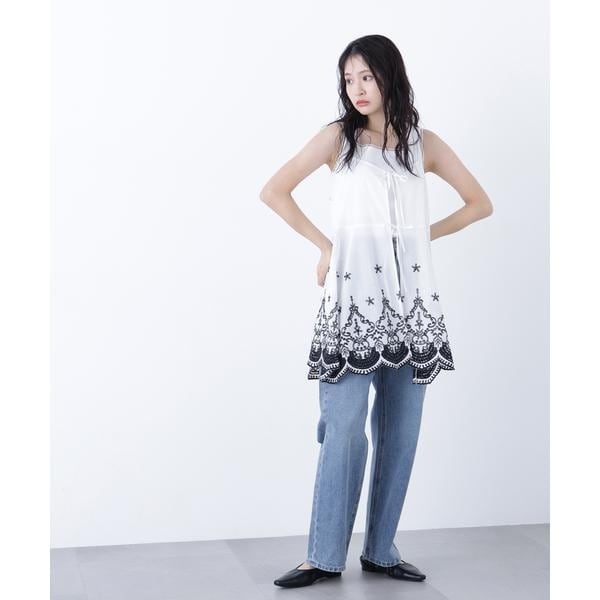 ナチュラルビューティーベーシック（NATURAL BEAUTY BASIC）/〈N．〉エンブロイダリーキャミチュニック_15
