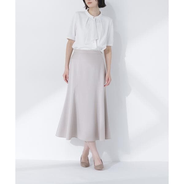 ナチュラルビューティーベーシック（NATURAL BEAUTY BASIC）/ライトツイル SETUP ナローフレアスカート