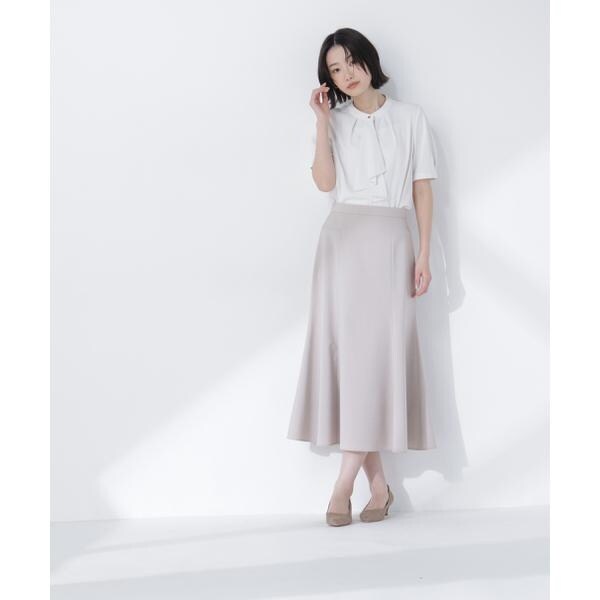ナチュラルビューティーベーシック（NATURAL BEAUTY BASIC）/ライトツイル SETUP ナローフレアスカート_5