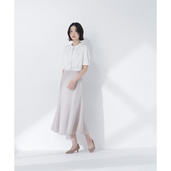 ナチュラルビューティーベーシック（NATURAL BEAUTY BASIC）/ライトツイル SETUP ナローフレアスカート_7