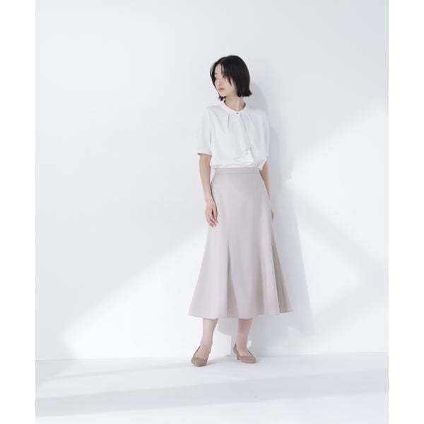 ナチュラルビューティーベーシック（NATURAL BEAUTY BASIC）/ライトツイル SETUP ナローフレアスカート_9