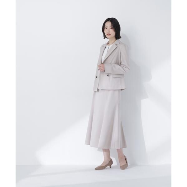ナチュラルビューティーベーシック（NATURAL BEAUTY BASIC）/ライトツイル SETUP ナローフレアスカート_10