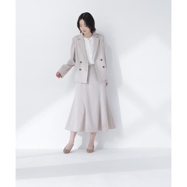 ナチュラルビューティーベーシック（NATURAL BEAUTY BASIC）/ライトツイル SETUP ナローフレアスカート_11