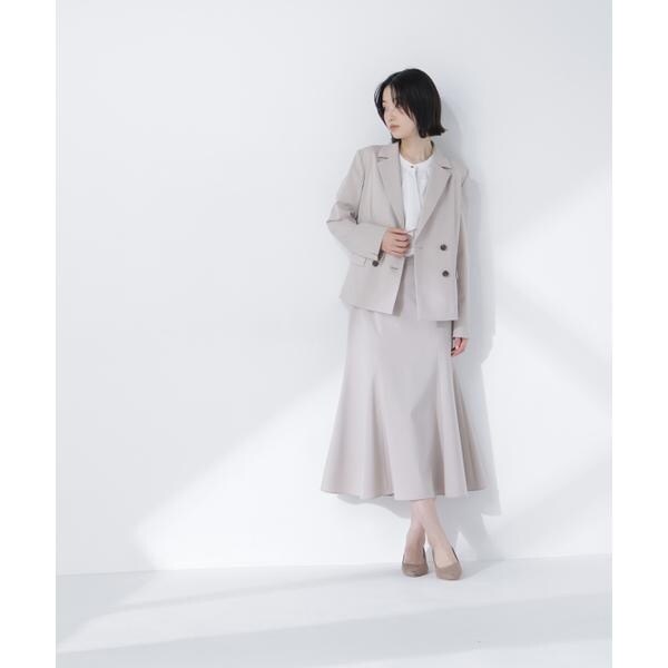 ナチュラルビューティーベーシック（NATURAL BEAUTY BASIC）/ライトツイル SETUP ナローフレアスカート_12