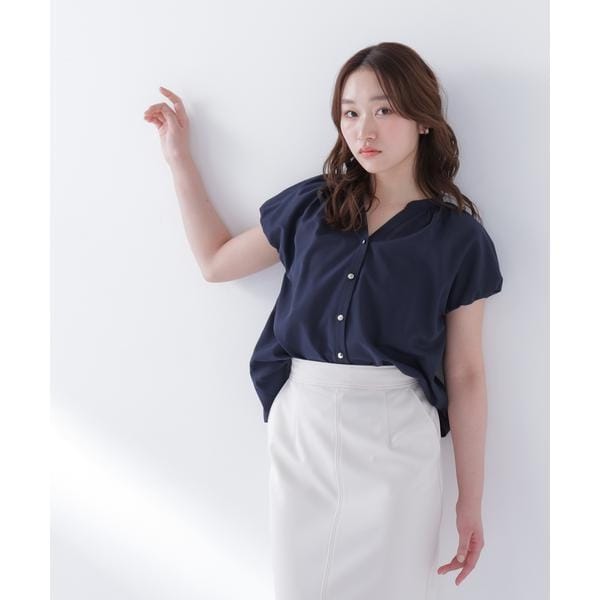 ナチュラルビューティーベーシック（NATURAL BEAUTY BASIC）/バルーンスリーブブラウス_2