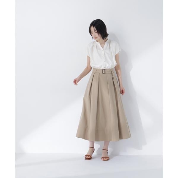 ナチュラルビューティーベーシック（NATURAL BEAUTY BASIC）/バルーンスリーブブラウス_10
