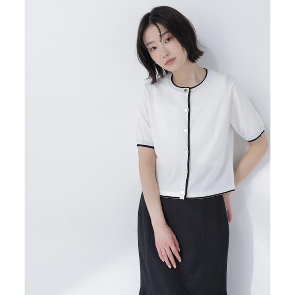 ナチュラルビューティーベーシック（NATURAL BEAUTY BASIC）/レイヤードライクニットアンサンブル