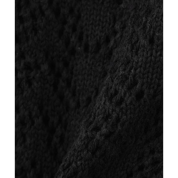 ナチュラルビューティーベーシック（NATURAL BEAUTY BASIC）/〈N．〉レースドッキング透かし編みカーディガン_12
