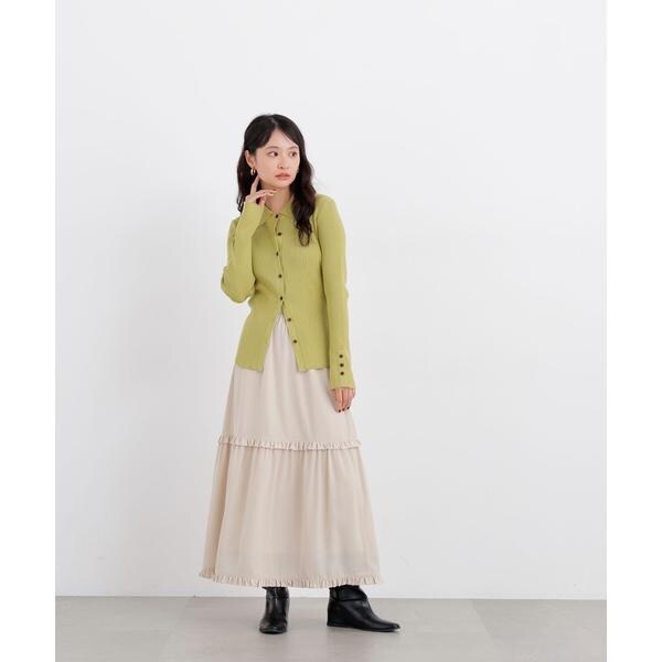 ナチュラルビューティーベーシック(NATURAL BEAUTY BASIC)/〈N.〉ティアードフリルスカート ナチュラルビューティーベーシック(NATURAL BEAUTY BASIC)/〈N.〉ティアードフリルスカート