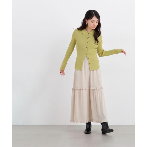 ナチュラルビューティーベーシック(NATURAL BEAUTY BASIC)/〈N.〉ティアードフリルスカート ナチュラルビューティーベーシック(NATURAL BEAUTY BASIC)/〈N.〉ティアードフリルスカート