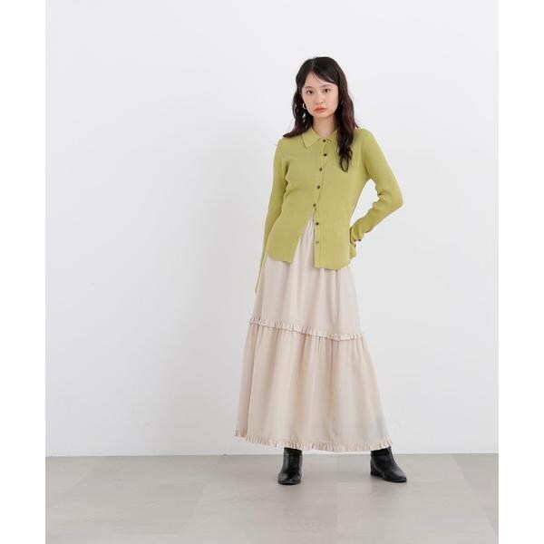 ナチュラルビューティーベーシック(NATURAL BEAUTY BASIC)/〈N.〉ティアードフリルスカート ナチュラルビューティーベーシック(NATURAL BEAUTY BASIC)/〈N.〉ティアードフリルスカート